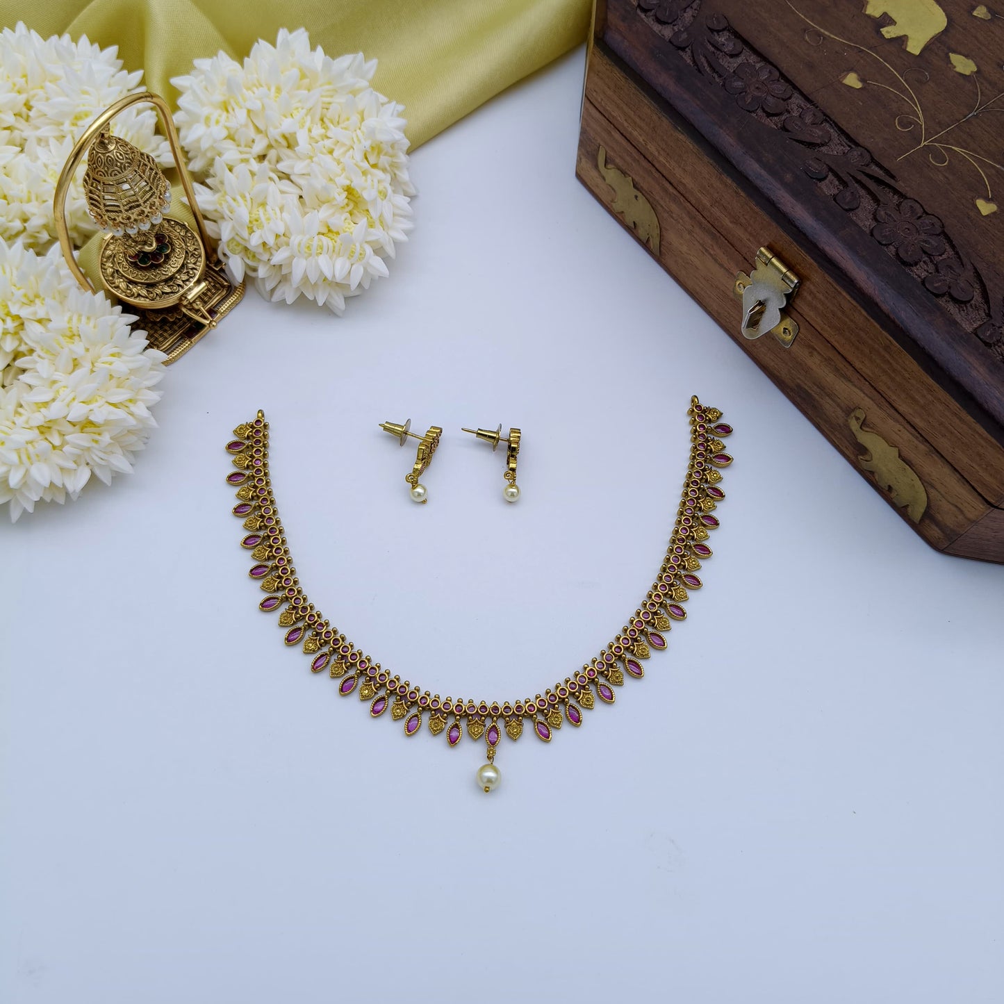 Premium Ruby AD necklace