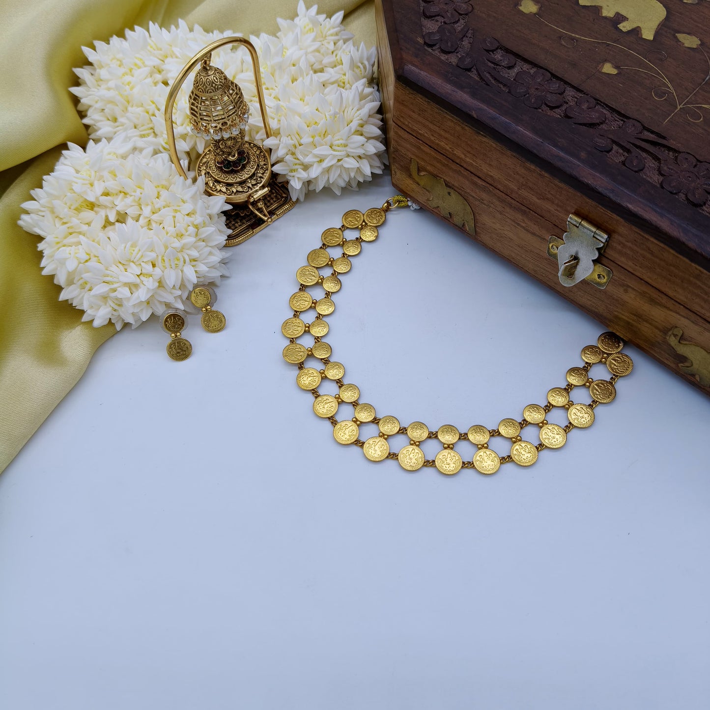 Double layer kashi choker