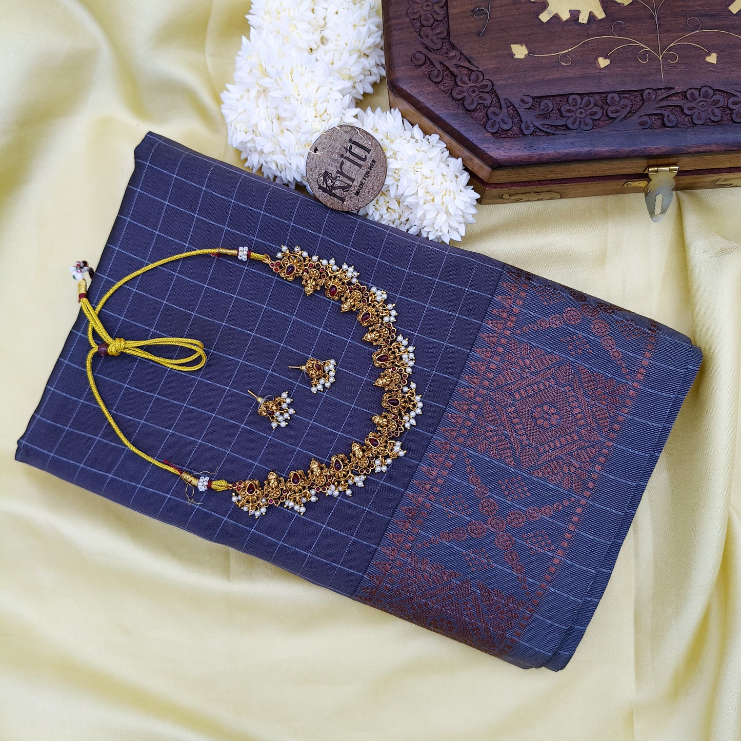 Ruby venkatesha necklace