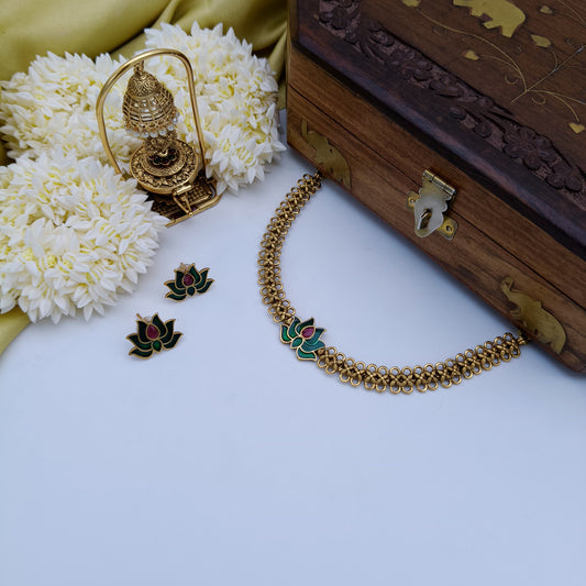 Green Lotus Charm