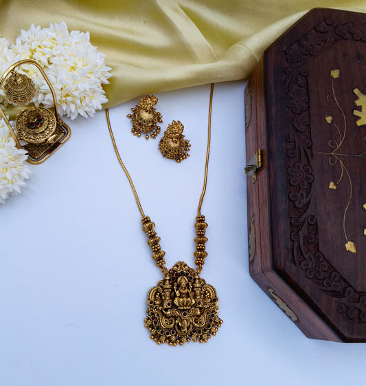 Lakshmi pendant chain