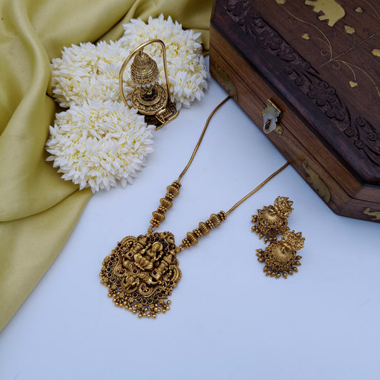 Lakshmi pendant chain