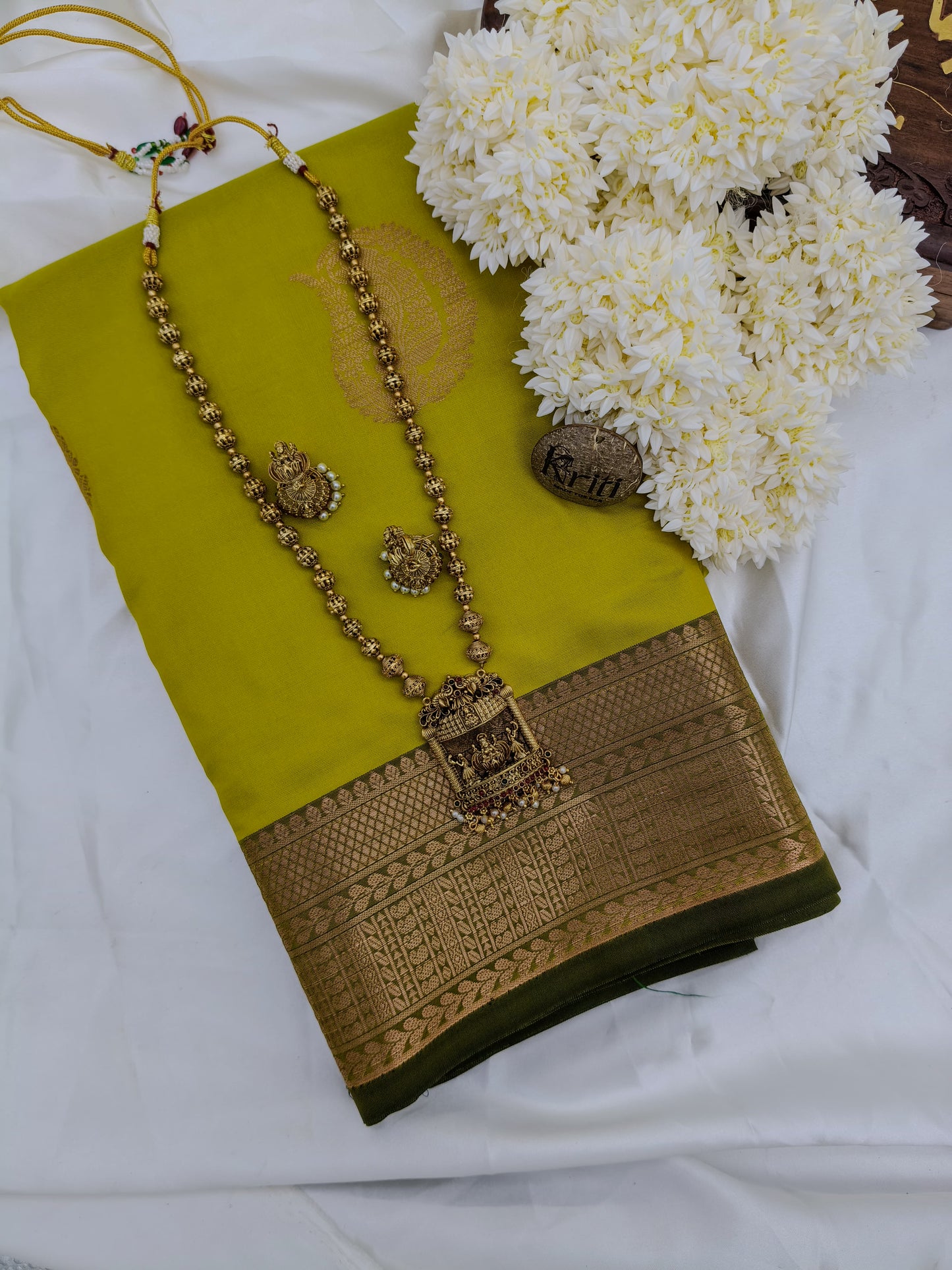 Lakshmi temple necklace