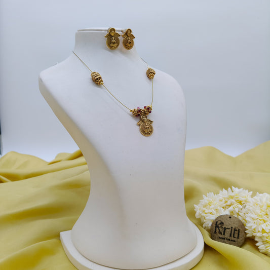 Aaradhya Invisible Lakshmi Chain