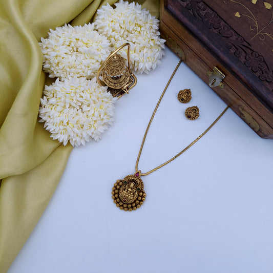 Nagalakshmi pendant chain