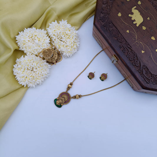 Kathakali pendant chain