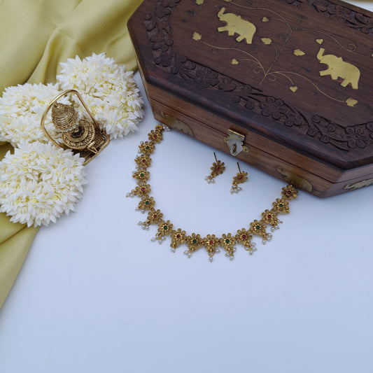 Anvitha Antique Bloom Set