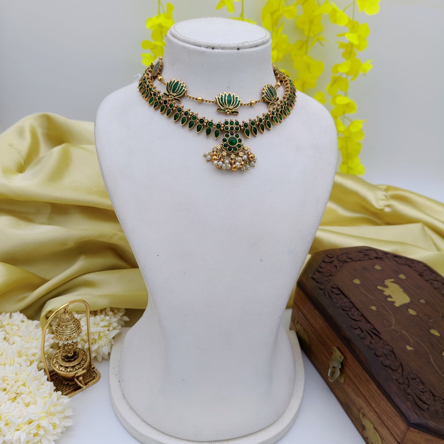 Green lotus attigai combo