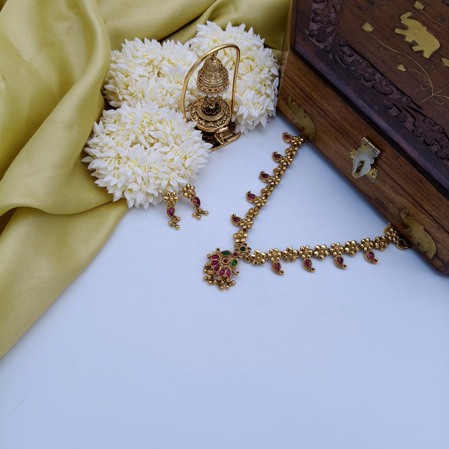 Ruby kemp necklace