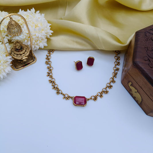 Charming Ruby chain