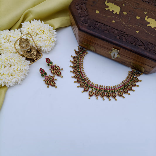 Bridal kemp necklace