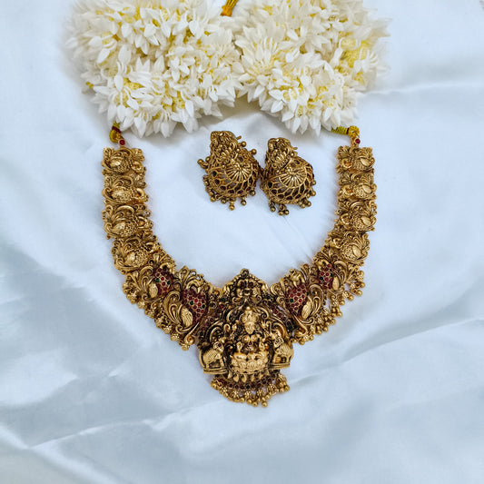 Bridal peacock lakshmi