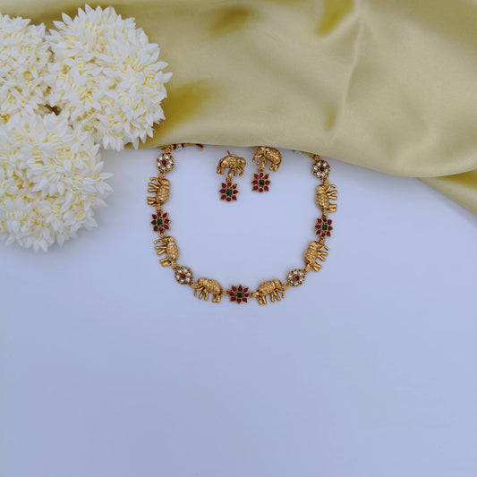 Charming elephant flower